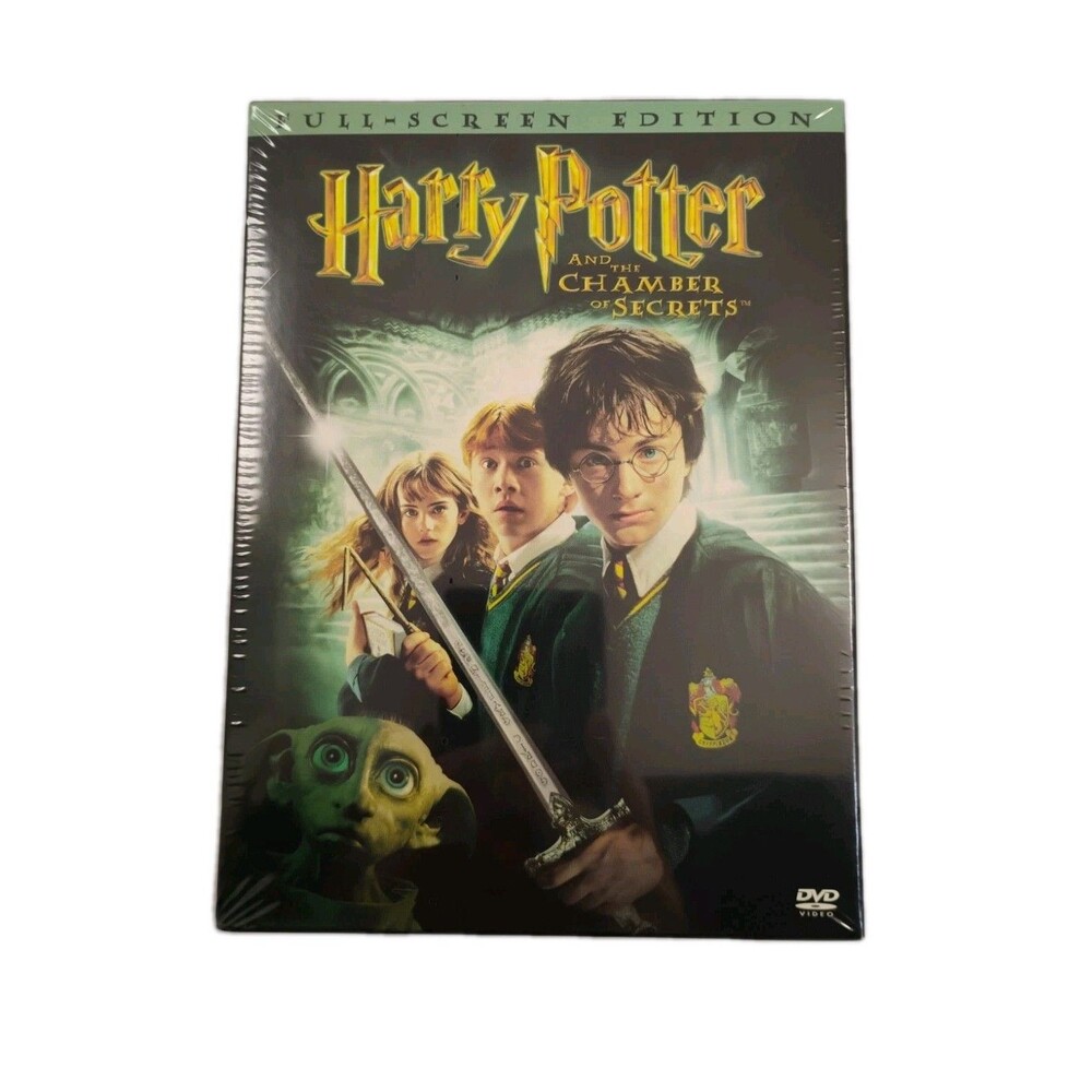 Harry Potter and the Chamber of Secrets Full-Screen Edition DVD NWT Sealed
